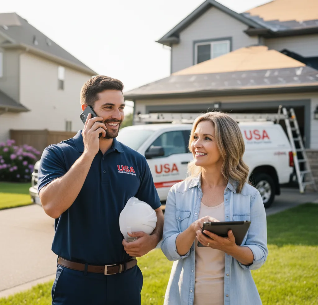 USA Roof Repair Experts customer support in New Buffalo